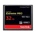 Compact Flash Extreme Pro 32Go 160Mo/s SanDisk
