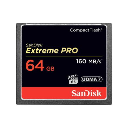 Compact Flash Extreme Pro 64Go 160Mo/s Compact Flash Ext SanDisk