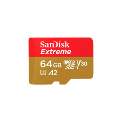 Extreme MicroSD 64Go V30 A2 SanDisk