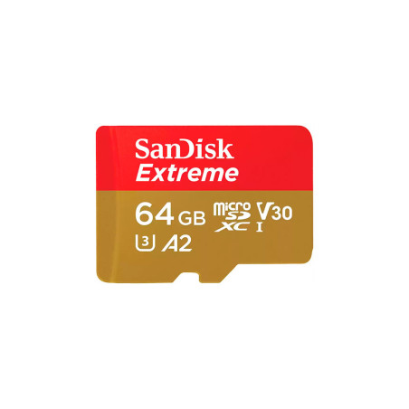 Extreme MicroSD 64Go V30 A2 Extreme MicroSD 64Go V30 A2 SanDisk