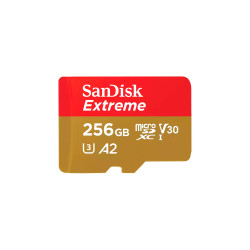 Extreme MicroSD 256Go V30 A2 SanDisk