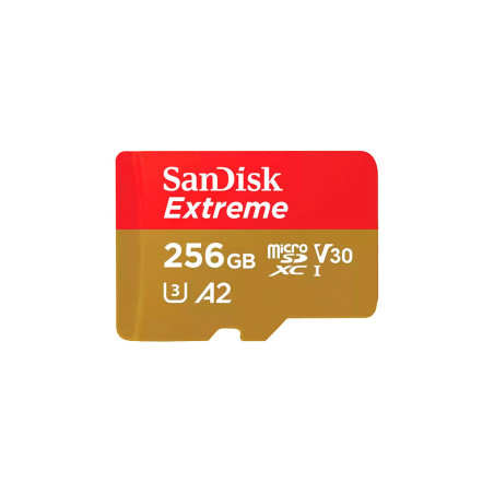Extreme MicroSD 256Go V30 A2 Extreme MicroSD 256Go V30 A SanDisk