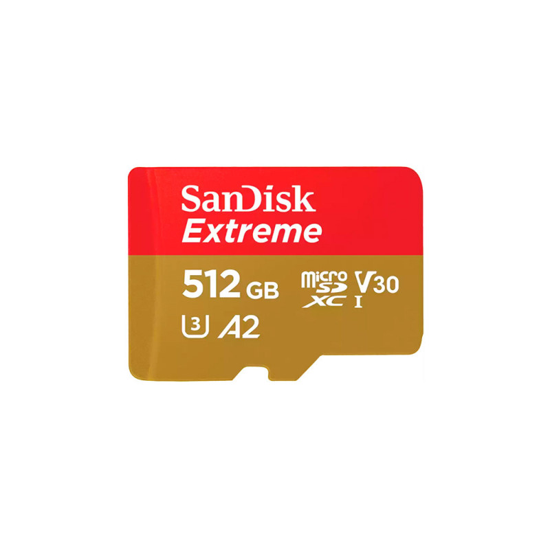 Extreme MicroSD 512Go V30 A2