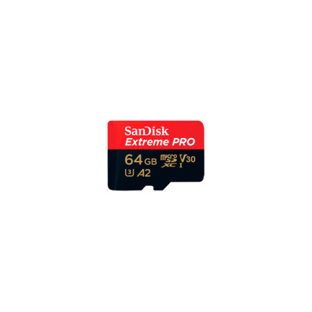 Extreme Pro MicroSD 64 Go V30 UHS-I Extreme Pro MicroSD SanDisk