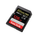 SD Extreme Pro 128Go UHS-II 300Mo/s V90 SanDisk