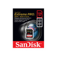 SD Extreme Pro 128Go UHS-II 300Mo/s V90 SanDisk