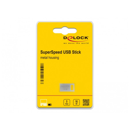ClÃ© USB 3.2 Gen 1 16 GB - Boitier mÃ©tallique
