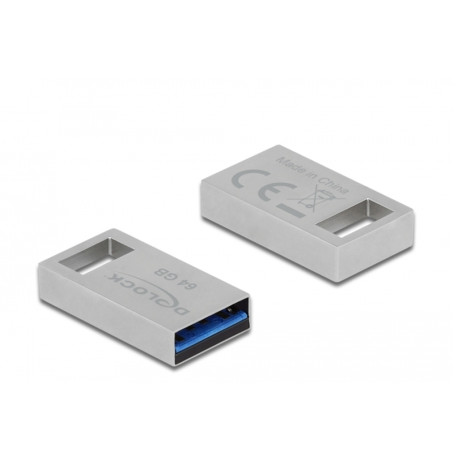 Mini Clé USB 3.2 Gen 1 USB-C 64 GB - Boitier métallique Delock