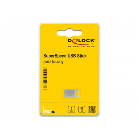 ClÃ© USB 3.2 Gen 1 64 GB - Boitier mÃ©tallique
