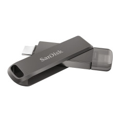 iXpand Flash Drive Luxe Lightning/USB-C 128Go SanDisk