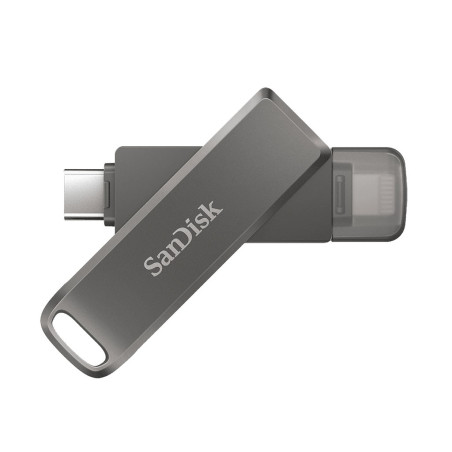 iXpand Flash Drive Luxe Lightning/USB-C 256Go SanDisk