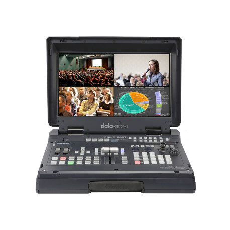 4-Channel HD/SD HDBaseT Portable Video Streaming Studio DataVideo