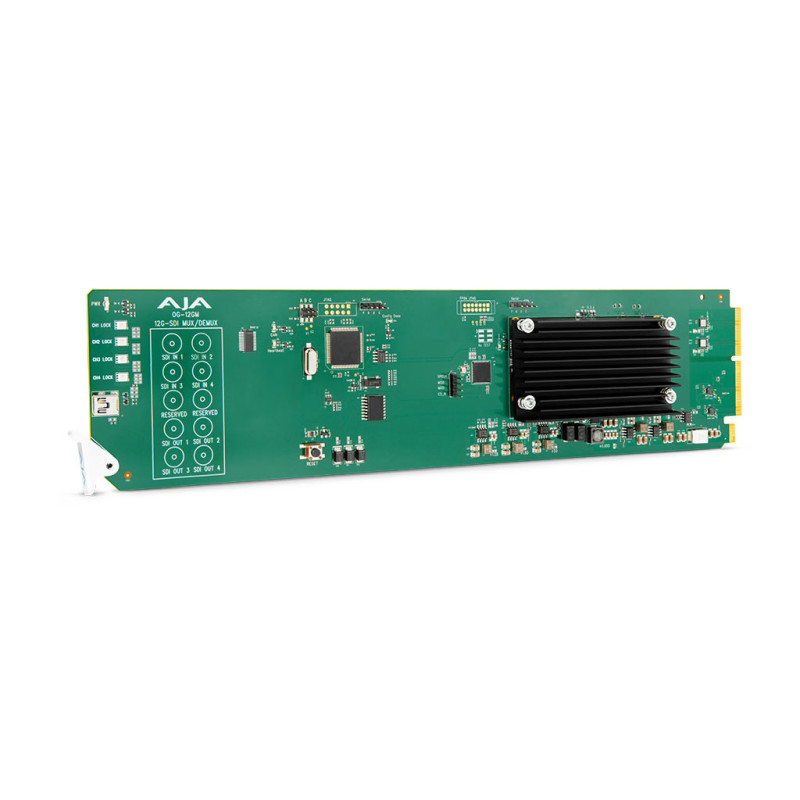 OG-12GM SDI Muxer/DeMuxer, DashBoard Support