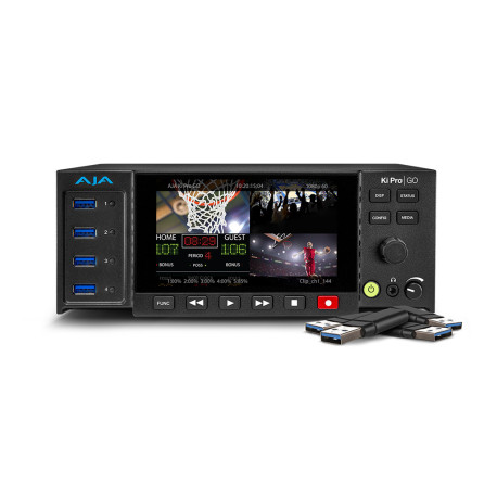 Ki Pro GO - Multi-Channel H.264 Recorder and Player AJA