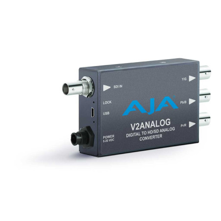 V2Analog - Mini-Convertisseur HD/SD-SDI vers Analogique AJA