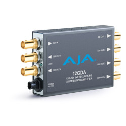 12GDA 1x6 12G-SDI reclocking distribution amplifier AJA