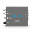 12G-AM-TR 12G-SDI 8-Channel AES Embedder/Disembedder with LC Fiber TR SFP AJA