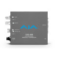 12G-AM-R 12G-SDI 8-Channel AES Embedder/Disembedder with LC Fiber Rx SFP AJA
