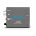 12G-AM-R 12G-SDI 8-Channel AES Embedder/Disembedder with LC Fiber Rx SFP AJA