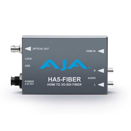HA5-Fiber HDMI to 3G-SDI over Fiber Video and Audio Conv