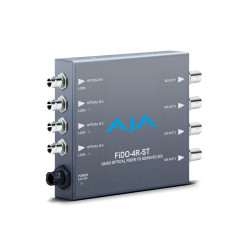 FiDO-4R-ST 4-Channel Single-Mode ST Fiber to 3G-SDI Receiver AJA