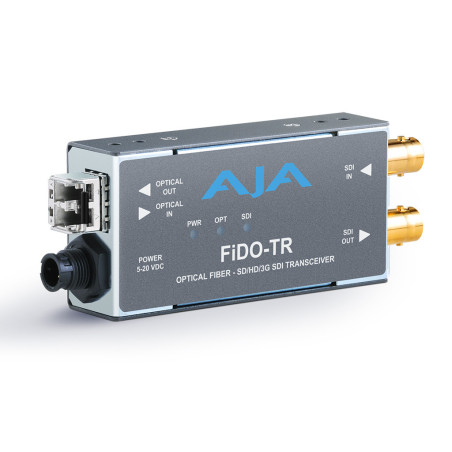 FiDO-TR-MM 1-Channel 3G-SDI/LC Multi-Mode LC Fiber Transceiver