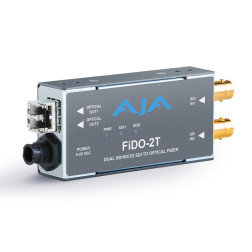 FiDO-2T-MM 2-Channel 3G-SDI to Multi-Mode LC Fiber Trans AJA