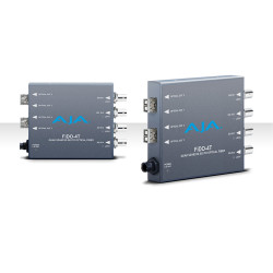 FiDO-4T-MM 4-Channel 3G-SDI to Multi-Mode LC Fiber Transmitter AJA
