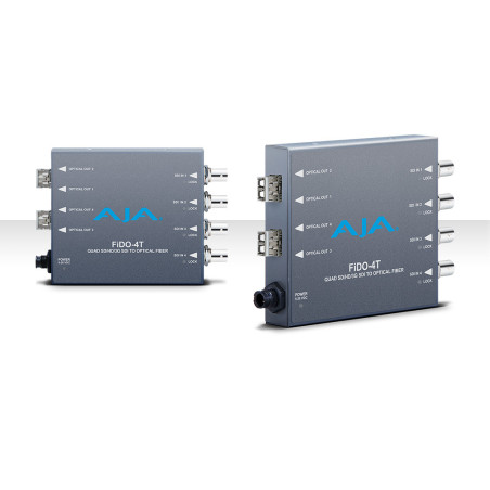 FiDO-4T-MM 4-Channel 3G-SDI to Multi-Mode LC Fiber Trans AJA