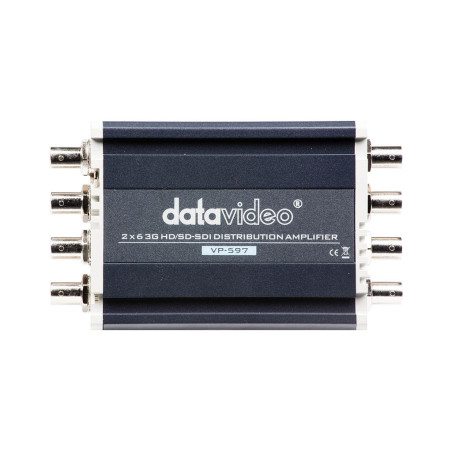 VP-597 - Amplificateur de distribution 2x6 3G HD/SD-SDI DataVideo