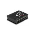 Lecteur de carte USB 2.0 pour cartes mémoire CF / SD / Micro SD / MS / xD / M2 Delock