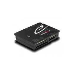 Lecteur de carte USB 2.0 pour cartes mémoire CF / SD / Micro SD / MS / xD / M2 Delock
