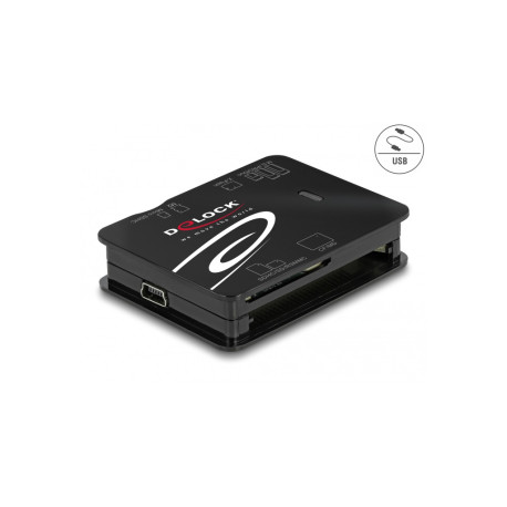 Lecteur de carte USB 2.0 pour cartes mémoire CF / SD / Micro SD