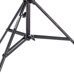 007BSU Grand pied lumière, acier, noir Grand pied lumièr Manfrotto