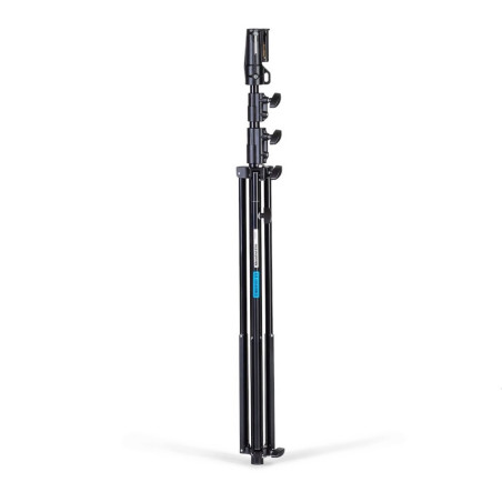 Grand pied lumière à air comprimé, aluminium, noir Grand