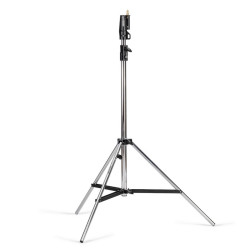 PIED CINE ACIER NOIR SANS ROULETTES Manfrotto