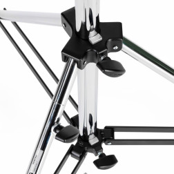 PIED CINE ACIER NOIR SANS ROULETTES Manfrotto