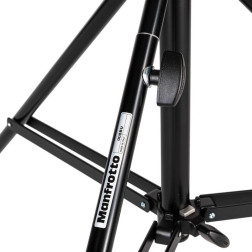 Pied lumière à 2 sections en aluminium, noir Manfrotto
