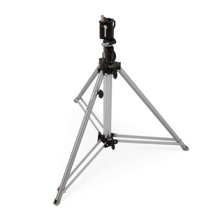 Pied lumière de poursuite en chrome Manfrotto
