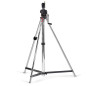 Pied Wind Up, 2 sections, acier Pied Wind Up, 2 sections, acier