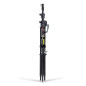 Pied Wind Up, 2 sections, acier Pied Wind Up, 2 sections, acier