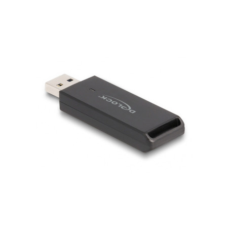 Lecteur de carte SuperSpeed USB 5 Gbps pour cartes de mémoire SD et Micro SD Delock