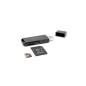 Lecteur de carte SuperSpeed USB 5 Gbps pour cartes de mémoire SD et Micro SD Lecteur de carte SuperSpeed USB 5 Gbps pour cartes de mémoire SD et Micro SD
