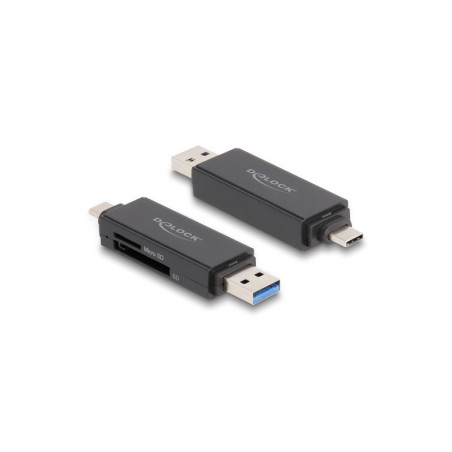 Lecteur de carte SuperSpeed USB 5 Gbps USB Type-C / Type
