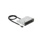 Lecteur de cartes 3.5" USB 2.0 à 5 fentes + 1 x USB 2.0 Type-A femelle Lecteur de cartes 3.5" USB 2.0 à 5 fentes + 1 x USB 2.0 Type-A femelle