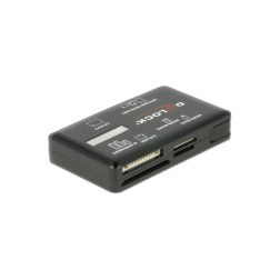 Lecteur de carte SuperSpeed USB pour cartes de mémoire CF / SD / Micro SD / MS / M2 / xD Delock