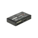 Lecteur de carte SuperSpeed USB pour cartes de mémoire CF / SD / Micro SD / MS / M2 / xD Delock