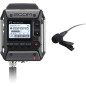 F1-LP Enregistreur de terrain 2 pistes + microphone Lavalier - noir F1-LP Enregistreur de terrain 2 pistes + microphone Lavalier - noir