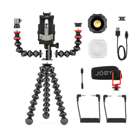Kit de vlog Advanced avec GorillaPod pour smartphone GP JOBY