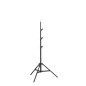 Pied Baby 30 en aluminium et noir